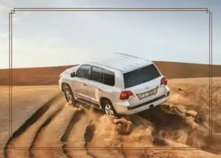 Thrilling dune-bashing adventure in the desert